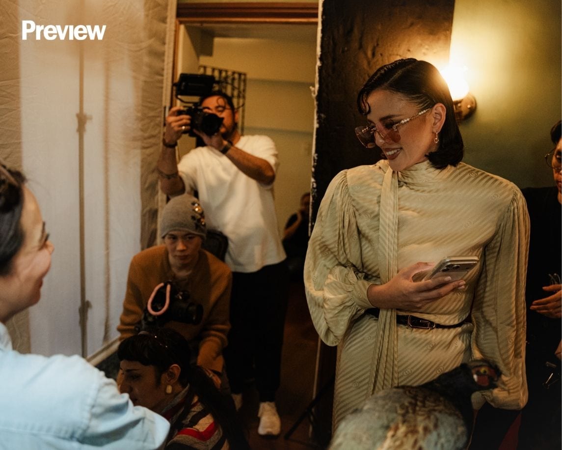 Georgina Wilson Preview January 2026 cover behind the scenes